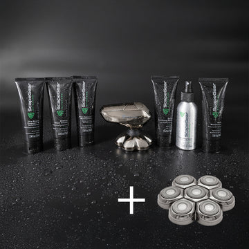 Head Shaver Complete Care Bundle